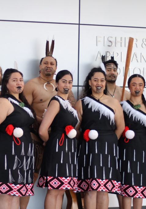 Representatives of The Haka Experience – pre performance